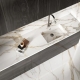 Calacatta Supreme Porcelain Installed - Elequence by Elemar